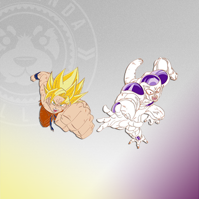 Pin Club: Super Saiyan Goku and Frieza (2-pk)