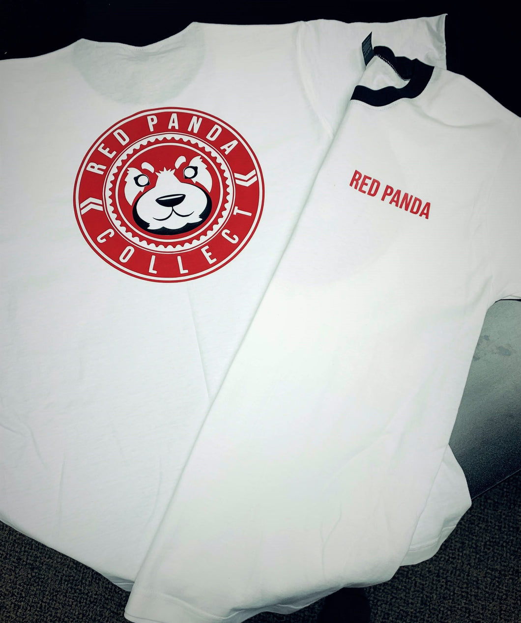 Red Panda Collectibles White Logo T-Shirt