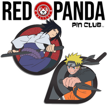 Load image into Gallery viewer, Pin Club Naruto | Naruto + Sasuke Icon

