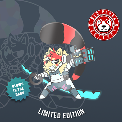 Red Panda Collectibles | Snow Musashi Pin Collector's Edition (LE15)