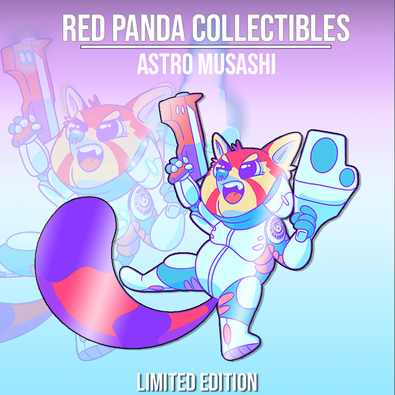 Red Panda Collectibles | Astro Musashi Pin (LE 50)