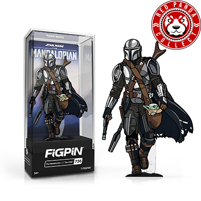 FiGPiN Classic: The Mandalorian with The Child #736