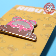 Load image into Gallery viewer, Leftover Toys: Ributt &quot;Sprinkled Donut&quot; Enamel Pin (LE 60)

